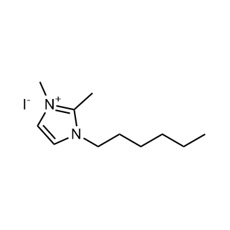 1-Hexyl-2,3-dimethyl-1H-imidazol-3-ium iodide Chemical Structure