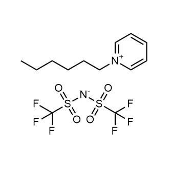 1-Hexylpyridin-1-ium bis((trifluoromethyl)sulfonyl)amide Chemical Structure