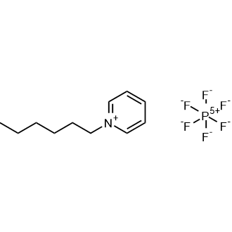 1-Hexylpyridin-1-ium Hexafluorophosphate(V) Chemical Structure