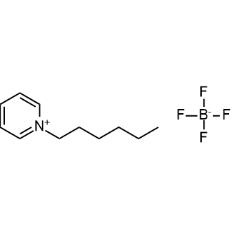 1-Hexylpyridin-1-ium tetrafluoroborate Chemische Struktur