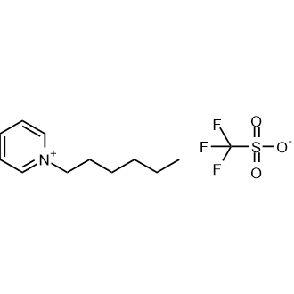 1-Hexylpyridin-1-ium trifluoromethanesulfonate Chemical Structure