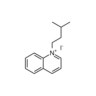 1-Isopentylquinolin-1-ium iodide التركيب الكيميائي