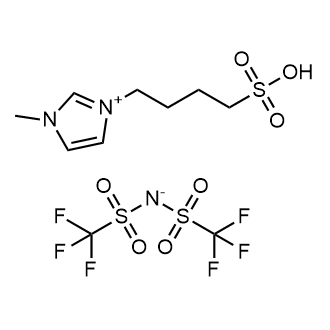 1-Methyl-3-(4-sulfobutyl)-1H-imidazol-3-ium Bis((trifluoromethyl)sulfonyl)amide Chemical Structure