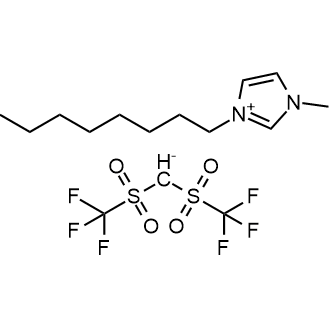 1-methyl-3-octyl-1H-imidazol-3-ium bis((trifluoromethyl)sulfonyl)methanide Chemical Structure