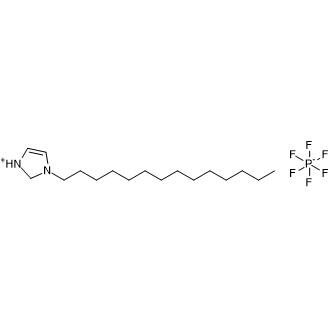 1-Methyl-3-tetradecyl-2,3-dihydro-1H-imidazol-1-ium hexafluorophosphate(V) Chemical Structure