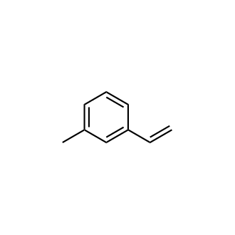 1-Methyl-3-vinylbenzene التركيب الكيميائي