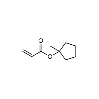 1-Methylcyclopentyl acrylate Chemical Structure