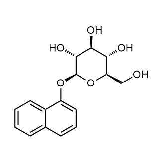 1-Naphthyl β-D-glucopyranoside Chemical Structure