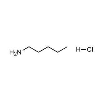 1-Pentanamine Hydrochloride Chemical Structure