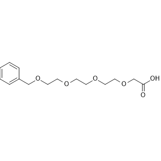 1-Phenyl-2,5,8,11-tetraoxatridecan-13-oic acid Chemical Structure