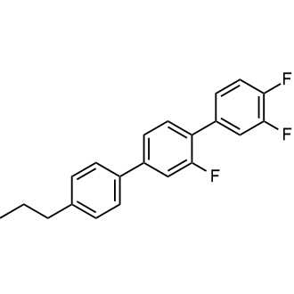 2',3,4-Trifluoro-4''-propyl-1,1':4',1''-terphenyl Chemical Structure