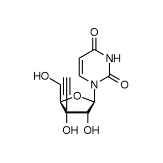 2'-C-Ethynyluridine Chemische Struktur