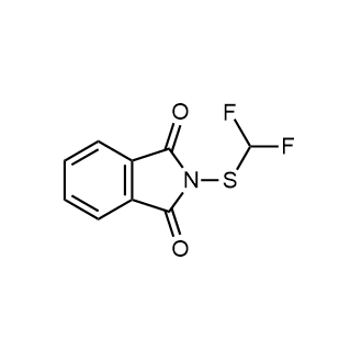 2-((Difluoromethyl)thio)isoindoline-1,3-dione Chemical Structure