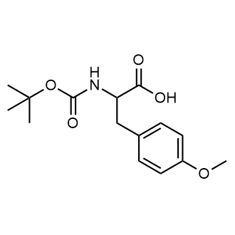 2-((tert-Butoxycarbonyl)amino)-3-(4-methoxyphenyl)propanoic acid Chemical Structure