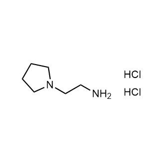 2-(1-Pyrrolidinyl)ethanamine Dihydrochloride Chemical Structure