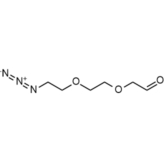 2-(2-(2-Azidoethoxy)ethoxy)acetaldehyde Chemical Structure