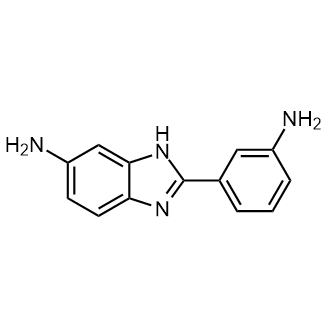 2-(3-Aminophenyl)-1H-benzo[d]imidazol-6-amine التركيب الكيميائي