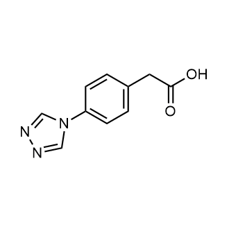 2-(4-(4H-1,2,4-Triazol-4-yl)phenyl)aceticacid Chemical Structure