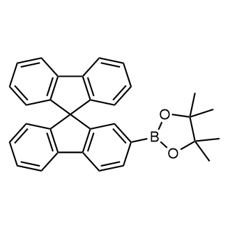 2-(9,9''-Spirobi[fluoren]-2-yl)-4,4,5,5-tetramethyl-1,3,2-dioxaborolane Chemical Structure