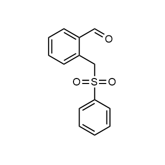 2-(Benzenesulfonylmethyl)benzaldehyde Chemical Structure