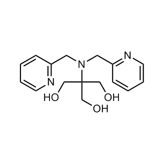 2-(Bis(pyridin-2-ylmethyl)amino)-2-(hydroxymethyl)propane-1,3-diol Chemische Struktur