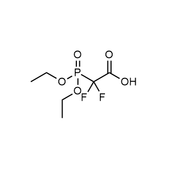 2-(Diethoxyphosphoryl)-2,2-difluoroacetic acid Chemical Structure