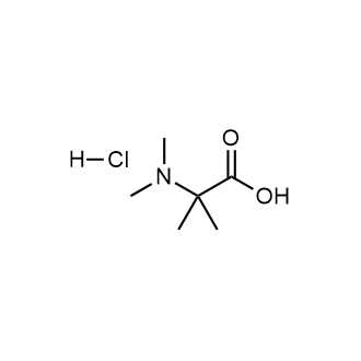 2-(Dimethylamino)-2-methylpropanoic acid hydrochloride Chemical Structure