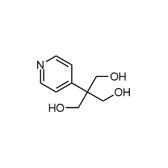 2-(hydroxymethyl)-2-(pyridin-4-yl)propane-1,3-diol Chemical Structure