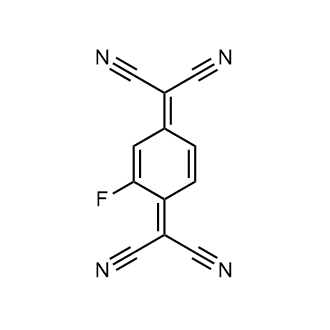 2,2'-(2-Fluorocyclohexa-2,5-diene-1,4-diylidene)dimalononitrile Chemical Structure