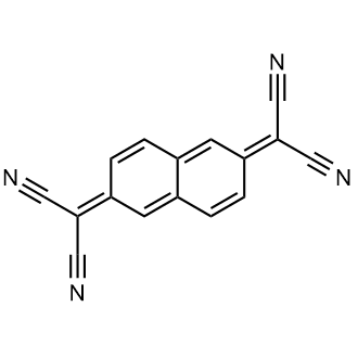 2,2'-(Naphthalene-2,6-diylidene)dimalononitrile Chemical Structure