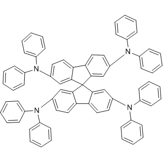 2,2',7,7'-Tetrakis(diphenylamino)-9,9'-spirobi[9H-fluorene] Chemical Structure