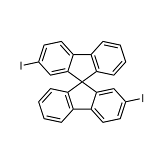 2,2'-Diiodo-9,9'-spirobi[fluorene] التركيب الكيميائي