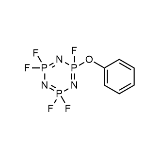 2,2,4,4,6-Pentafluoro-6-phenoxy-1,3,5,2lambda5,4lambda5,6lambda5-triazatriphosphinine Chemical Structure