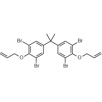 2,2-Bis(4-allyloxy-3,5-dibromophenyl)propane Chemical Structure