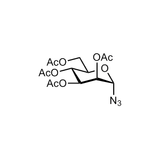 2,3,4,6-Tetra-O-acetyl-α-D-mannopyranosyl azide Chemical Structure