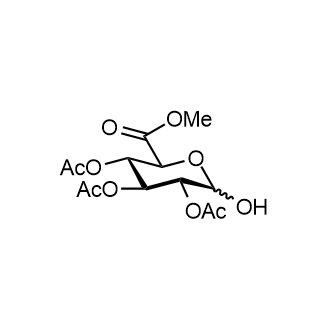 2,3,4-Tri-O-acetyl-D-glucuronicacidmethyl ester Chemical Structure