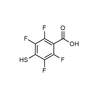 2,3,5,6-Tetrafluoro-4-mercapto-benzoic acid التركيب الكيميائي