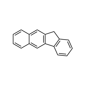 2,3-Benzofluorene التركيب الكيميائي