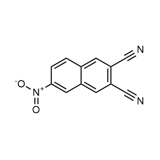 2,3-Dicyano-6-nitronaphthalene Chemical Structure