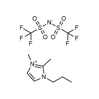 2,3-dimethyl-1-propyl-1H-imidazol-3-ium bis((trifluoromethyl)sulfonyl)amide Chemical Structure