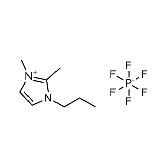 2,3-Dimethyl-1-propyl-1H-imidazol-3-ium hexafluorophosphate(V) Chemical Structure