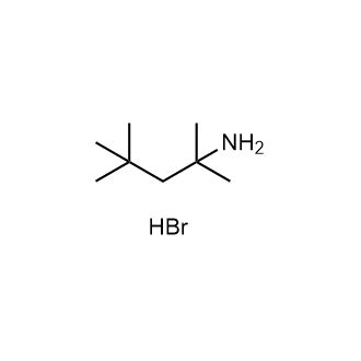 2,4,4-Trimethylpentan-2-amine Hydrobromide Chemical Structure