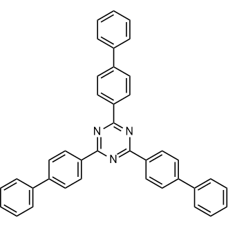 2,4,6-Tri([1,1'-biphenyl]-4-yl)-1,3,5-triazine Chemical Structure