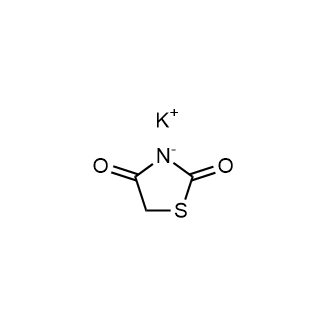 2,4-Thiazolidinedione, potassium salt (1:1) Chemical Structure