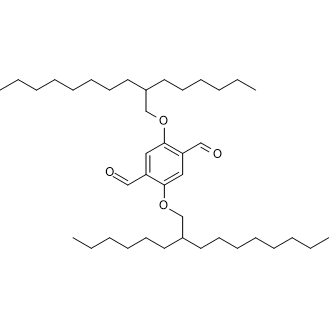 2,5-Bis((2-hexyldecyl)oxy)terephthalaldehyde Chemical Structure