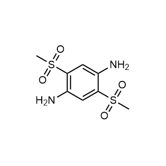 2,5-Bis(methylsulfonyl)benzene-1,4-diamine Chemical Structure