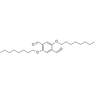 2,5-Bis(octyloxy)terephthalaldehyde Chemical Structure