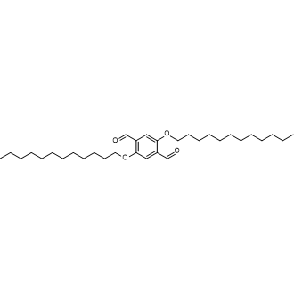 2,5-Didodecoxyterephthalaldehyd Chemische Struktur