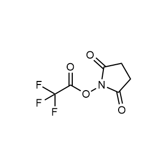 2,5-Dioxopyrrolidin-1-yl 2,2,2-trifluoroacetate Chemische Struktur