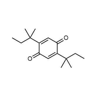 2,5-Di-tert-pentylcyclohexa-2,5-diene-1,4-dione Chemische Struktur